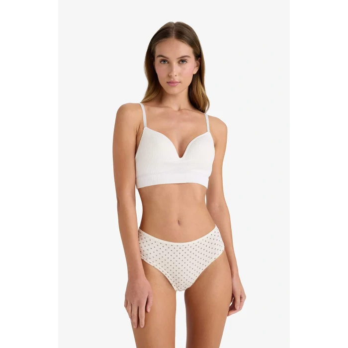 Defacto D6402AXGR93 Gri Ribana 3lü Hipster Külot-Fall in Love