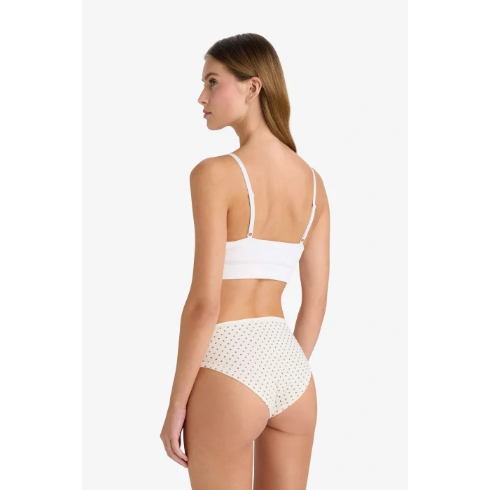 Defacto D6402AXGR93 Gri Ribana 3lü Hipster Külot-Fall in Love