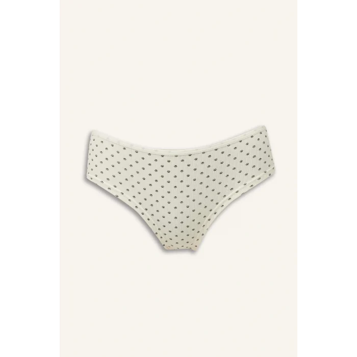 Defacto D6402AXGR93 Gri Ribana 3lü Hipster Külot-Fall in Love