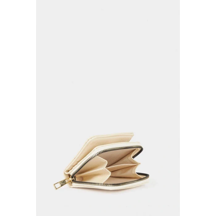 Defacto F6796AXBG26 Bej Kadın Suni Deri Cüzdan