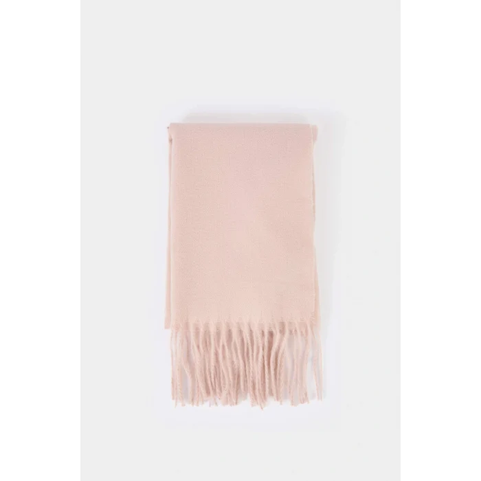 Defacto F3423AXPN1 Pembe Kadın Atkı