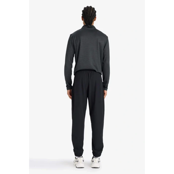 Defacto F1288AXBK81 Siyah DeFactoFit Slim Fit Dar Kesim Fermuar Cepli Dokuma Sporcu Jogger Eşofman Altı