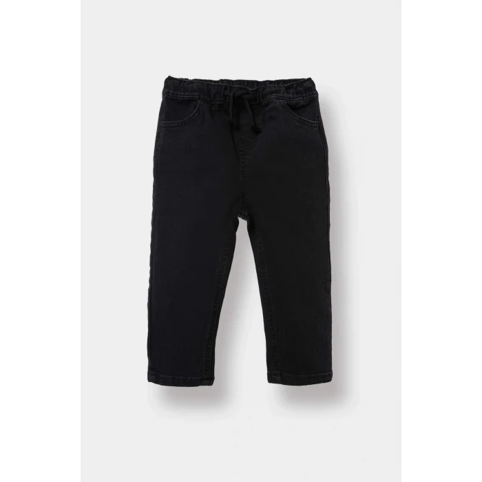 Defacto D2520A5NM36 DENIM Erkek Bebek Beli Lastikli Jean Pantolon