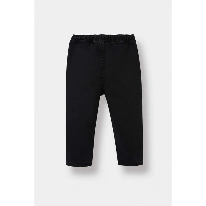 Defacto D2520A5NM36 DENIM Erkek Bebek Beli Lastikli Jean Pantolon