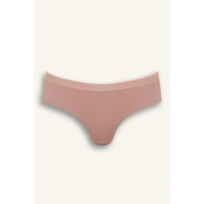 Defacto D8629AXBR86 Bordo Ribana 3lü Hipster Külot Fall in Love