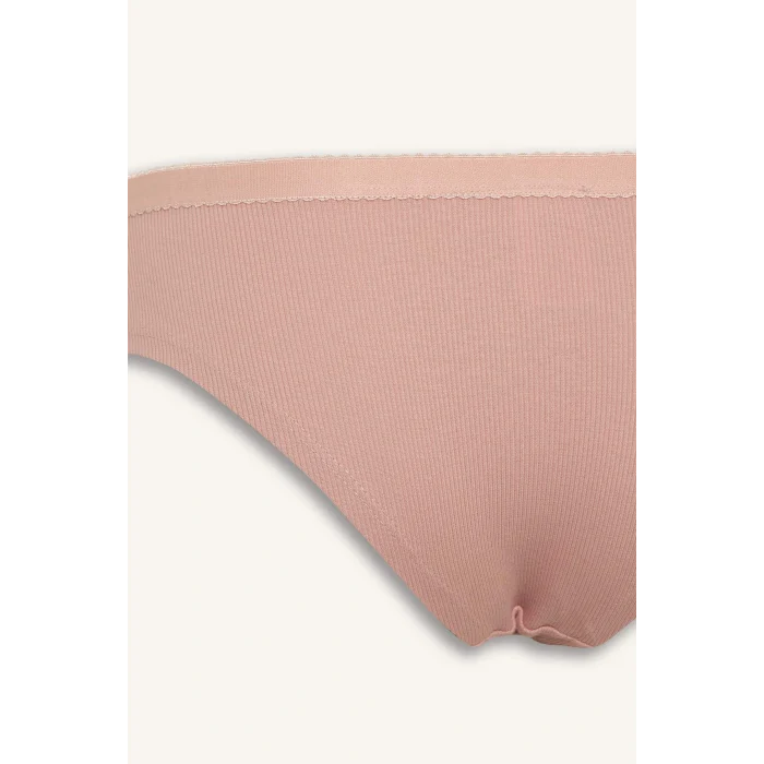 Defacto D8629AXBR86 Bordo Ribana 3lü Hipster Külot Fall in Love