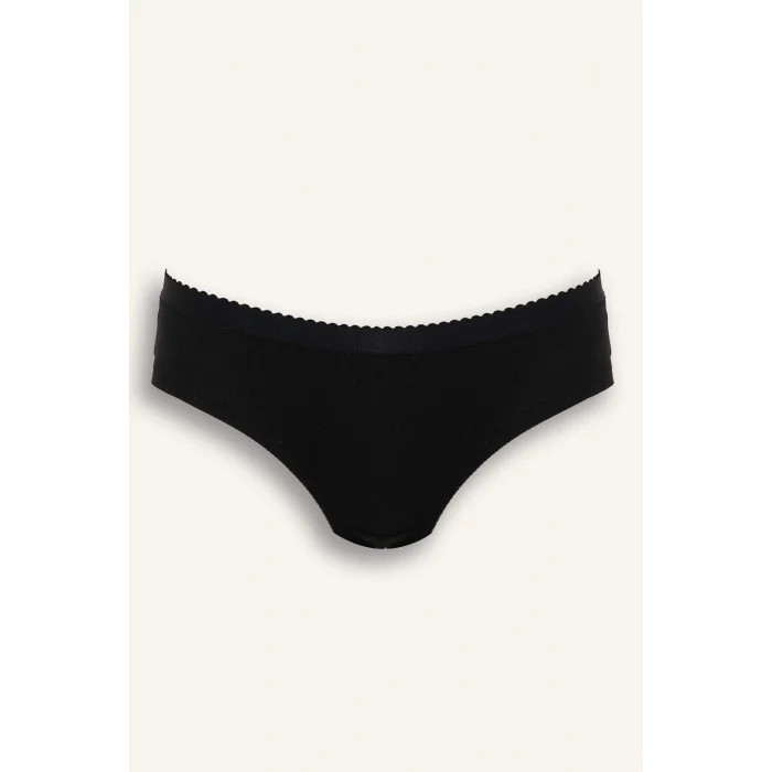 Defacto D8629AXBR86 Bordo Ribana 3lü Hipster Külot Fall in Love