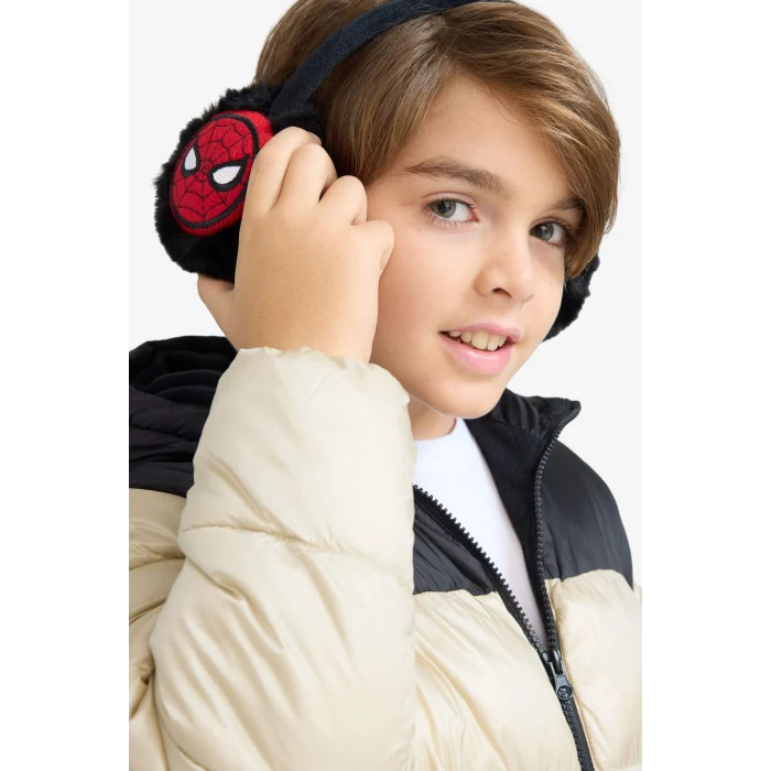 Defacto F3503A8RD231 Kırmızı Erkek Çocuk Marvel Spiderman Pelüş Kulaklık