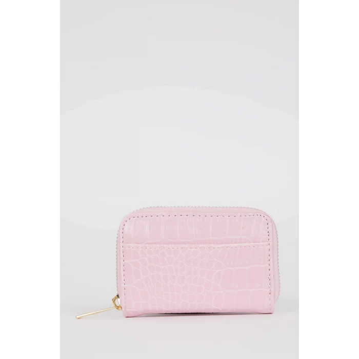 Defacto A5758AXPN232 Pembe Kadın Suni Deri Bozuk Para Cüzdanı