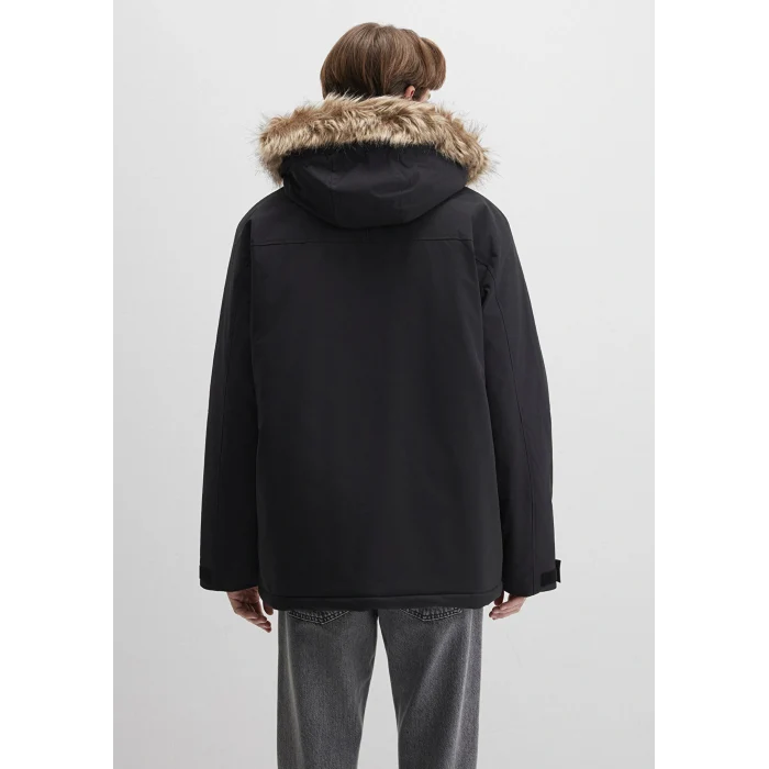 Mavi 0110472-900 Kapüşonlu Siyah Parka