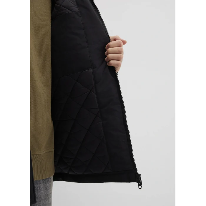 Mavi 0110472-900 Kapüşonlu Siyah Parka