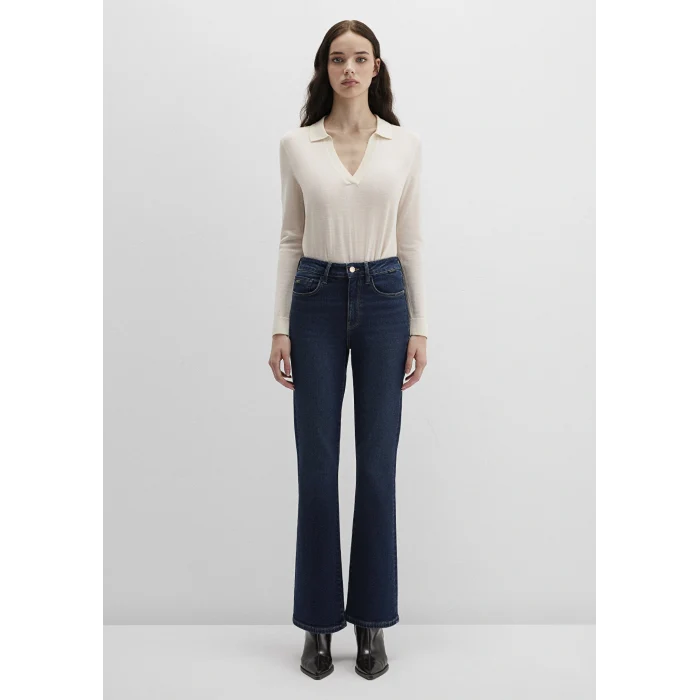 Mavi 101437-91261 Bliss Gold Premium Puslu Koyu Mavi Jean Pantolon