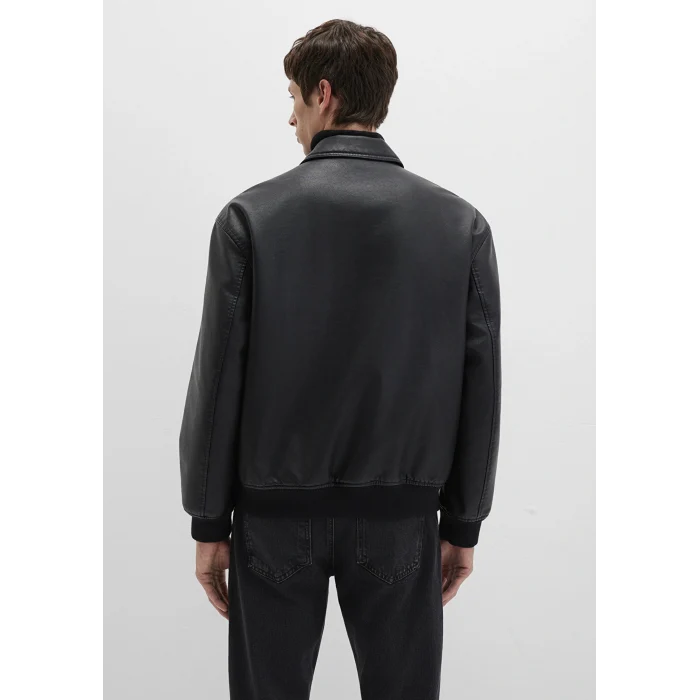 Mavi 0110636-71379 Siyah Suni Deri Ceket