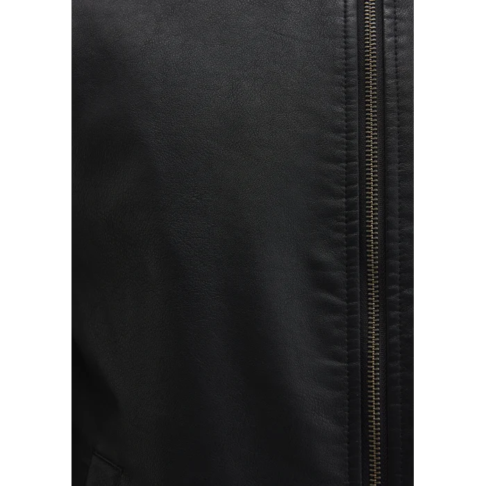 Mavi 0110636-71379 Siyah Suni Deri Ceket