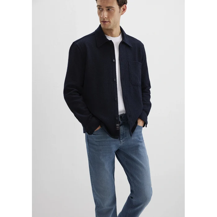 Mavi 0211772-83699 Mavi Black Lacivert Cepli Gömlek