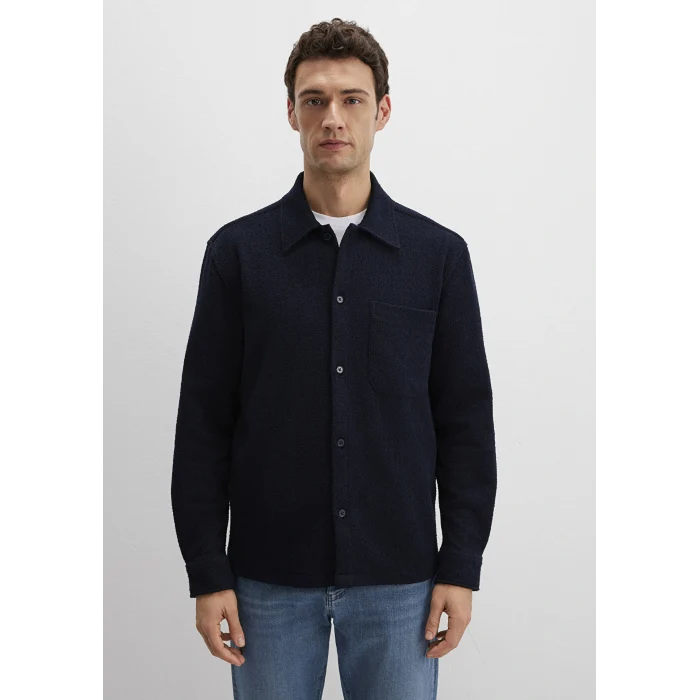 Mavi 0211772-83699 Mavi Black Lacivert Cepli Gömlek