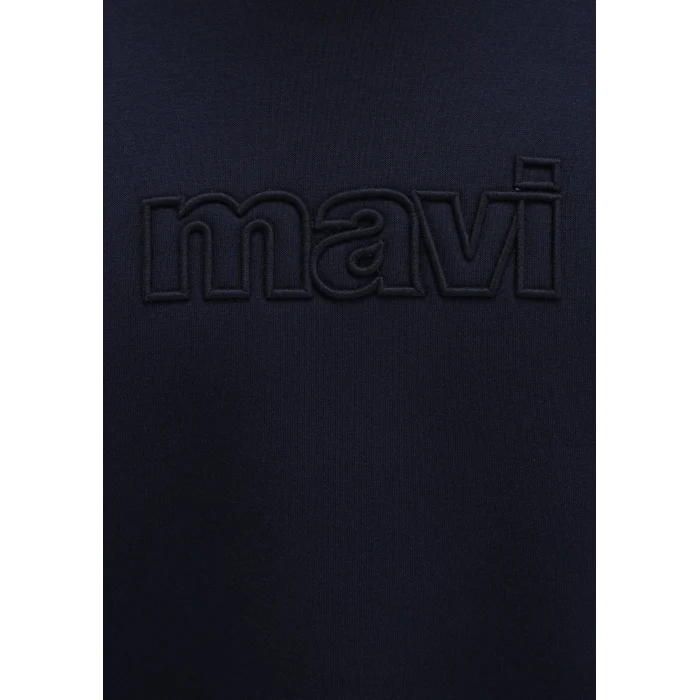 Mavi 0S10412-86415 Mavi Logo Lacivert Sweatshirt