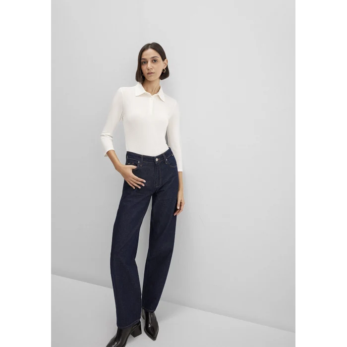 Mavi 1613647-80194 Ekru Polo Tişört