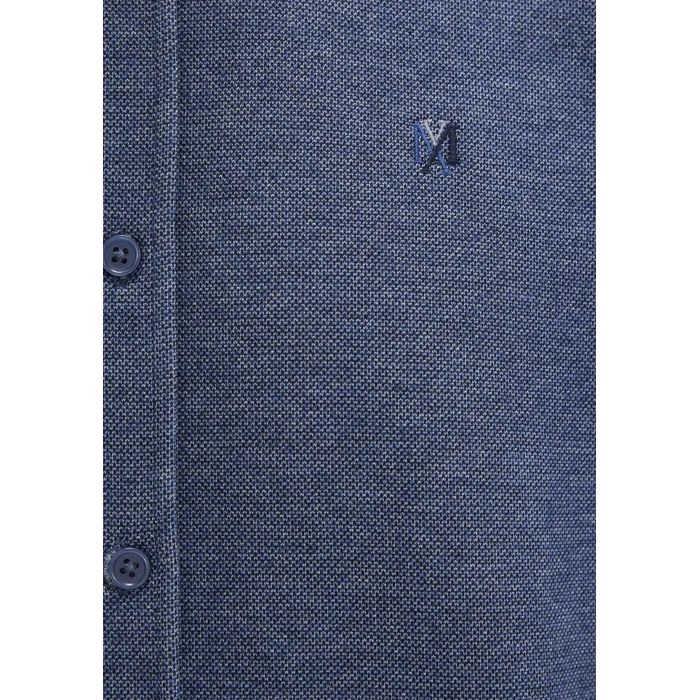 Mavi 0211763-70718 M Logo Nakışlı Lacivert Örme Gömlek