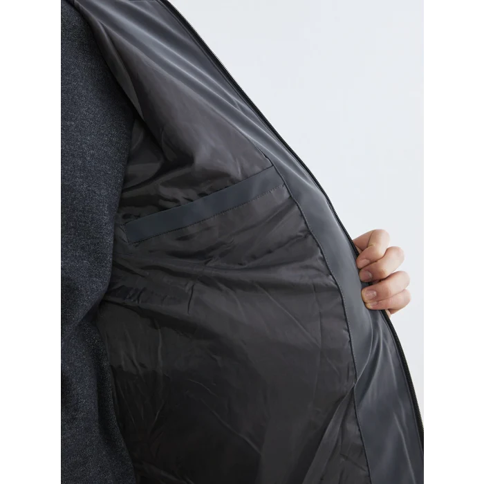 LCWAIKIKI Classic Gri Standart Kalıp Kapüşonlu Erkek Şişme Mont