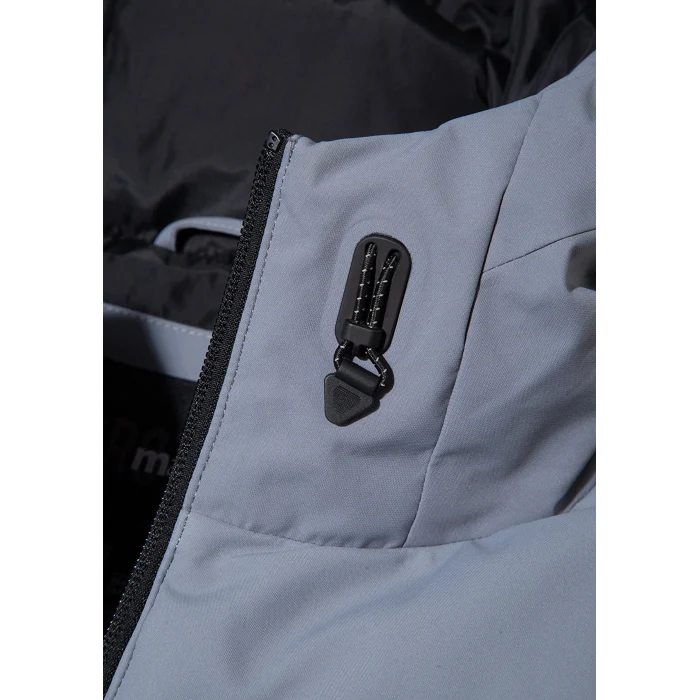 Mavi 0110651-85550 Su İtici Kapüşonlu Gri Şişme Mont