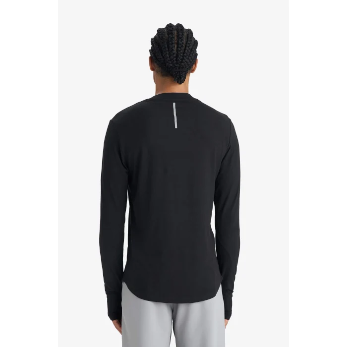 Defacto F2422AXBK81 Siyah Slim Fit Dar Kesim Dik Yaka Sporcu Uzun Kollu Body