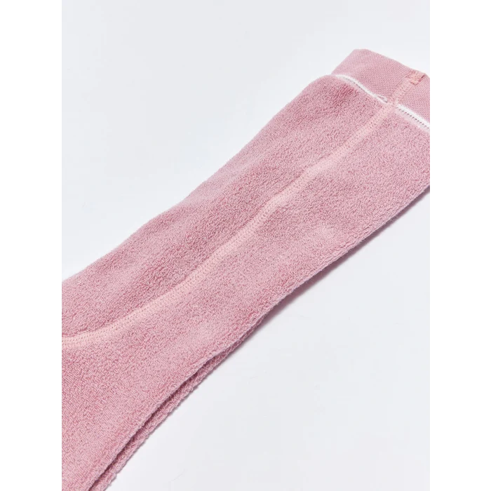 LCW Kids Pembe Desenli Kız Çocuk Kalın Havlu Külotlu Çorap
