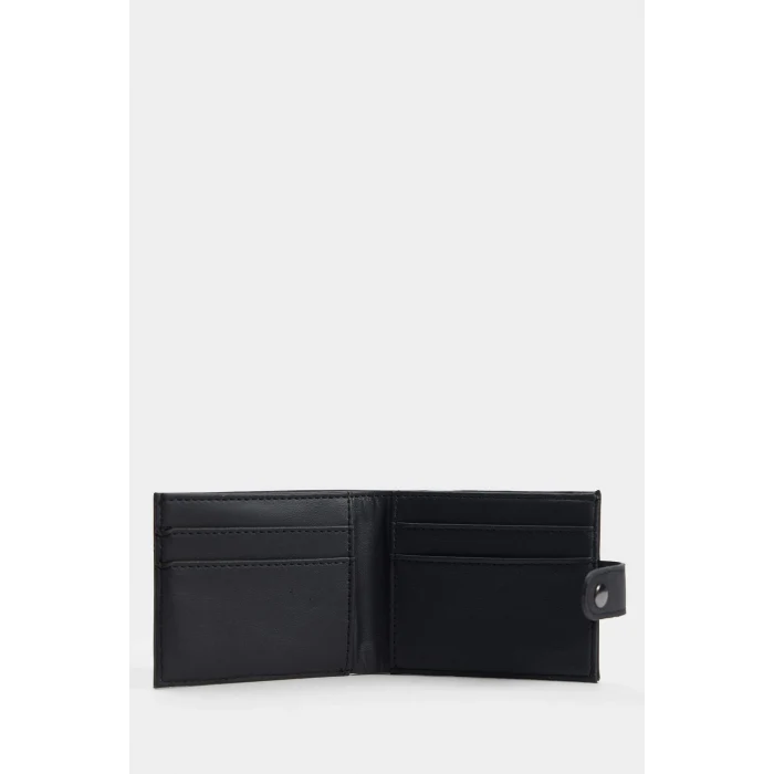 Defacto F9309AXBK27 Siyah Erkek Suni Deri Cüzdan