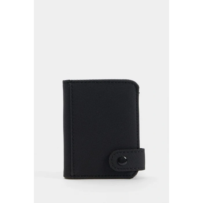 Defacto F9297AXBK27 Siyah Erkek Suni Deri Cüzdan