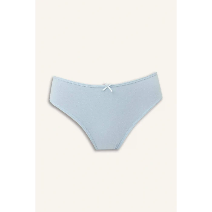 Defacto F3063AXBE302 Mavi 3lü Brief Külot