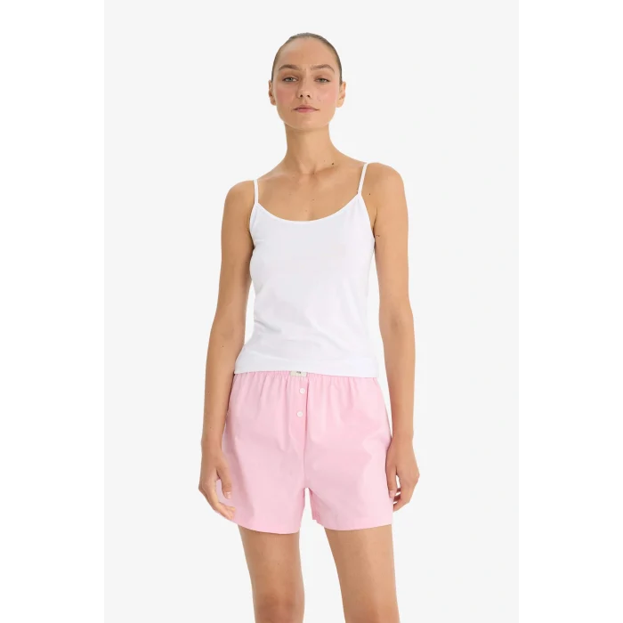 Defacto M6858AZWT34 Beyaz Regular Fit Pamuklu Atlet