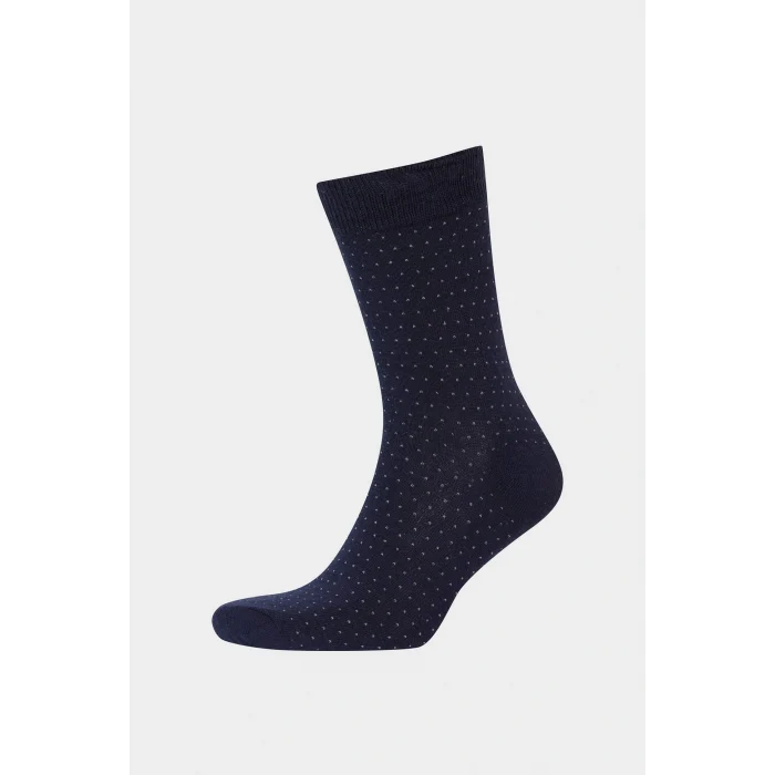 Defacto F5301AXKR1 Çok Renkli Erkek 5li Pamuklu Uzun Çorap