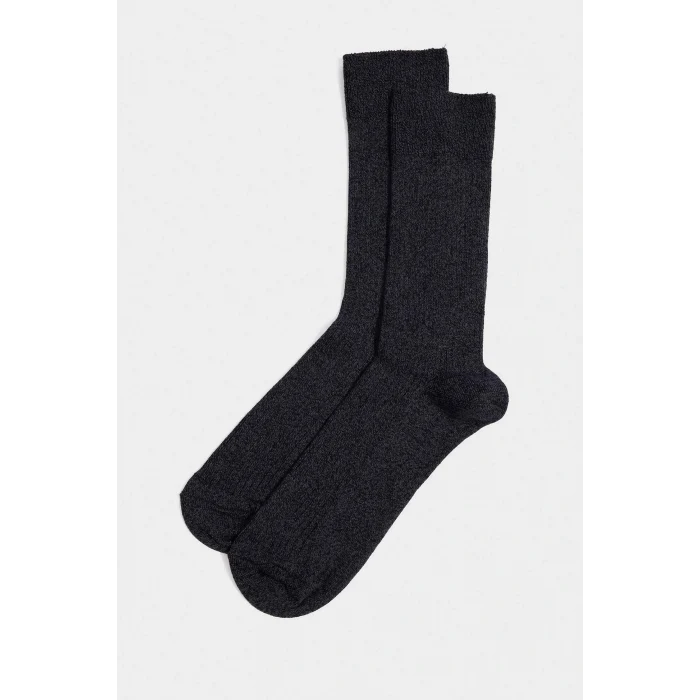 Defacto G6519AXGR2 Gri Erkek 5li Pamuklu Uzun Çorap