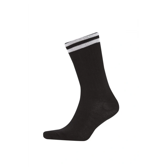 Defacto A6066AXKR1 Çok Renkli Erkek Dikişsiz 2li Bambu Uzun Çorap