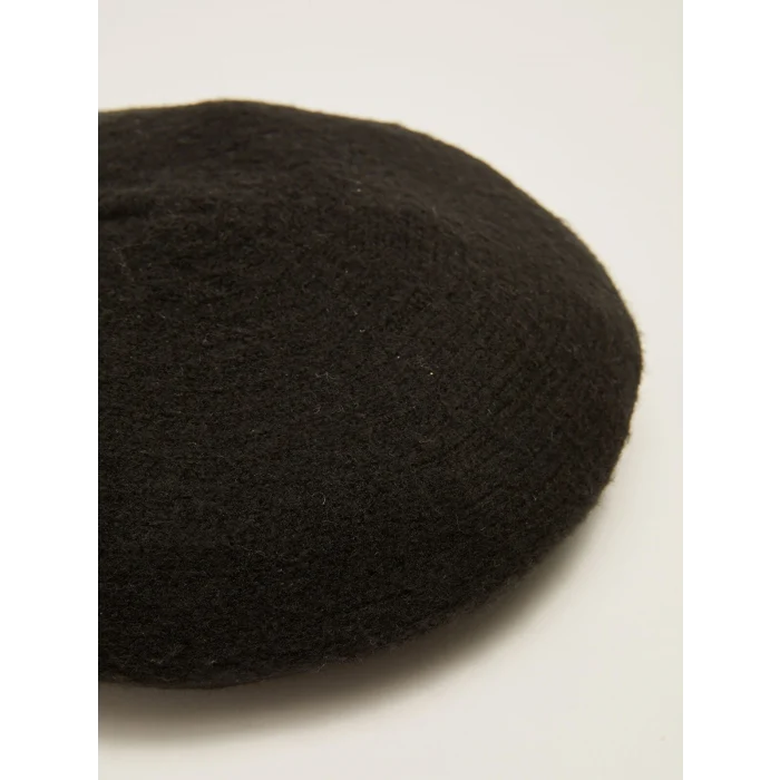 LCW ACCESSORIES Siyah Kadın Düz Triko Ressam Bere