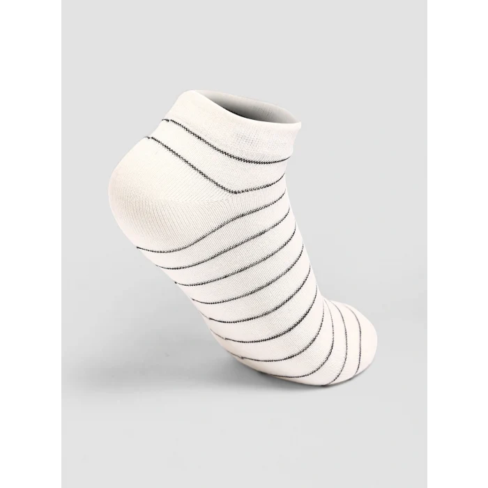 LCW DREAM Ekru Desenli Kadın Patik Çorap 5li