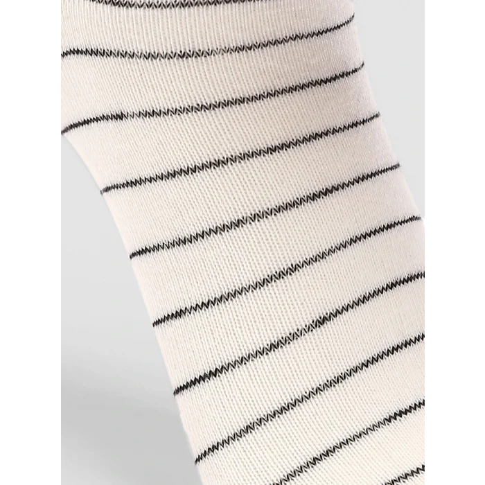 LCW DREAM Ekru Desenli Kadın Patik Çorap 5li
