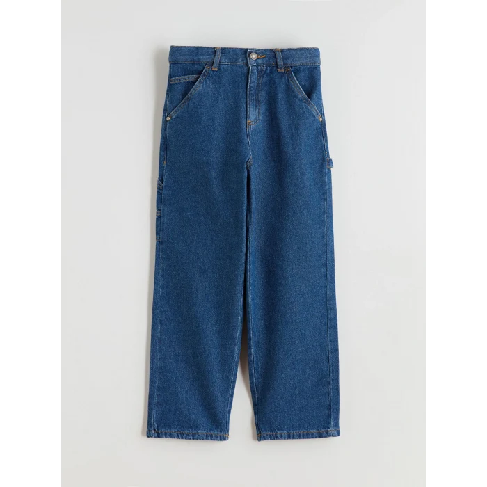 LCW Kids İndigo Loose Fit Erkek Çocuk Jean Pantolon