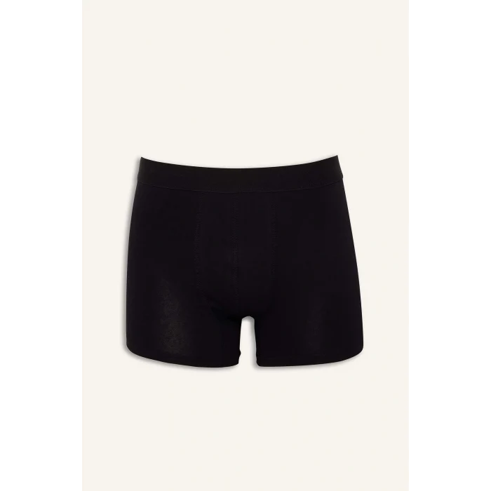 Defacto G3842AXNV135 Lacivert Regular Fit Hayvan Baskılı 3lü Boxer