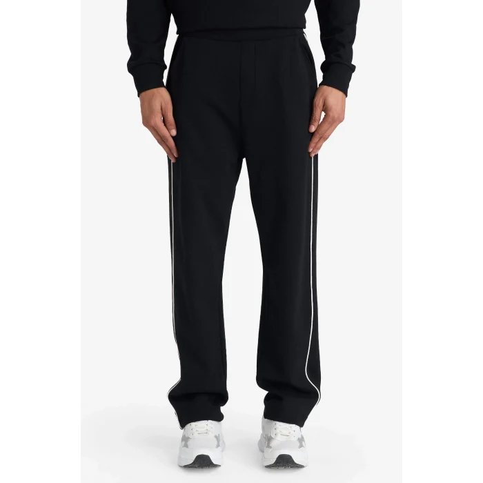 Defacto G6396AXBK81 Siyah Standart Fit Beli Lastikli Modal Jogger Eşofman Altı