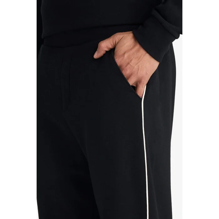 Defacto G6396AXBK81 Siyah Standart Fit Beli Lastikli Modal Jogger Eşofman Altı