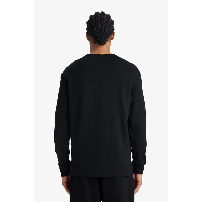 Defacto G6395AXBK81 Siyah Standart Fit Bisiklet Yaka Modal Sweatshirt