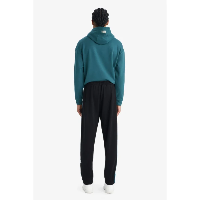 Defacto E8979AXBK81 Siyah NBA Boston Celtics Standart Fit Modal Jogger