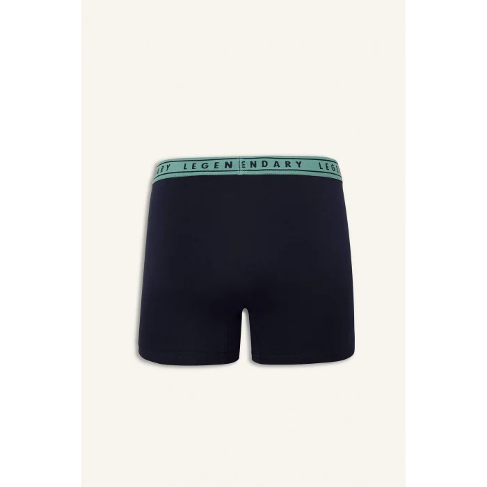 Defacto G4649AXNV135 Lacivert Regular Fit 3lü Boxer