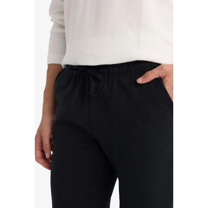 Defacto C6022AXNV86 Lacivert Regular Fit Dar Paça Pantolon