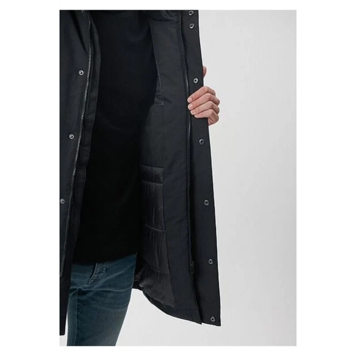 0110256-900 Mavi MAVİ ERKEK KAPÜŞONLU CEKET Siyah