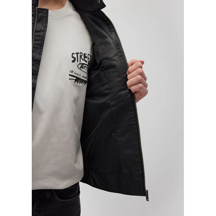 0110438-71379 SUNİ DERİ CEKET