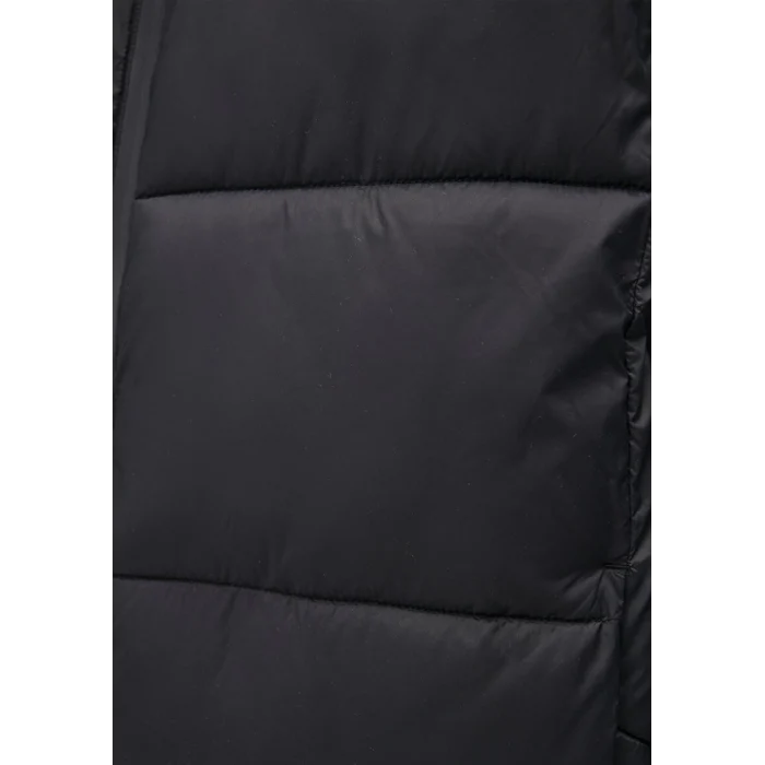 0110464-900 Kapüşonlu Siyah Şişme Mont