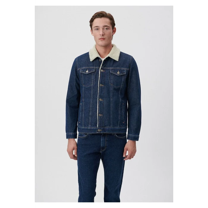 0115285837 Mavi Frank Rinse Sherpa Jean Ceket