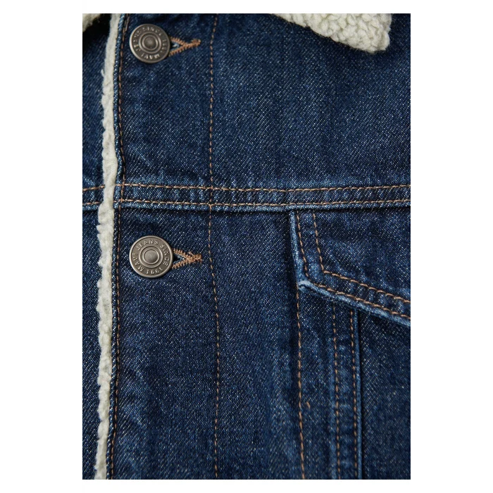0115285837 Mavi Frank Rinse Sherpa Jean Ceket
